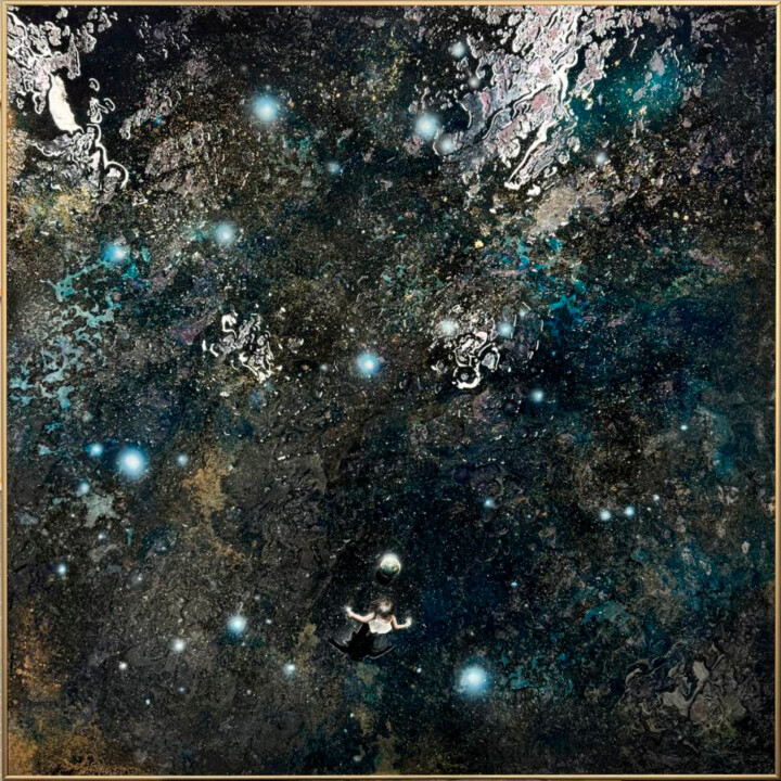Female energies 绘画, 39.4x39.4 in