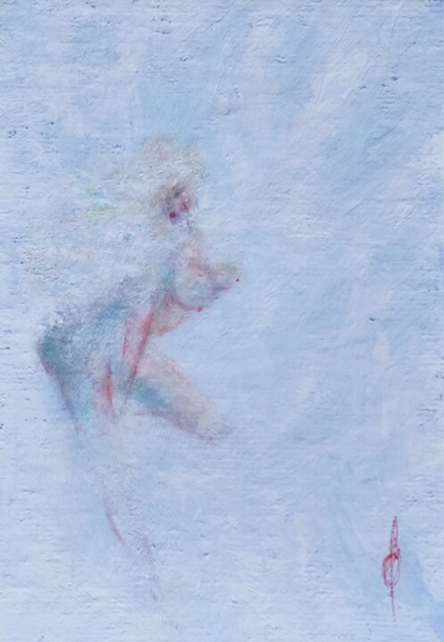 绘画,  8.4x5.8 in 