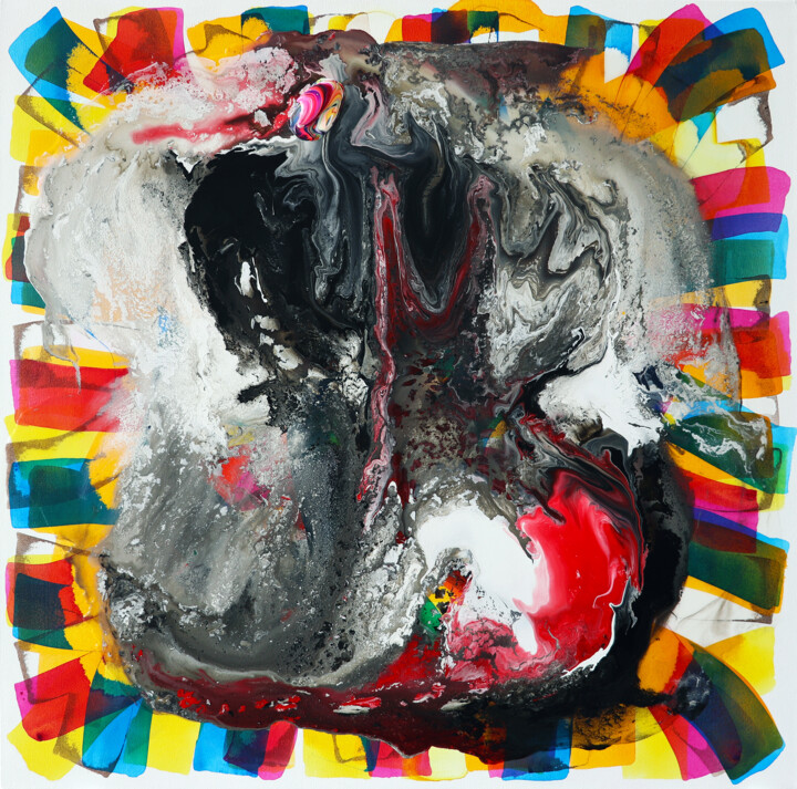 Painting titled "Fall in" by Shawn Serfas, Original Artwork, Acrylic