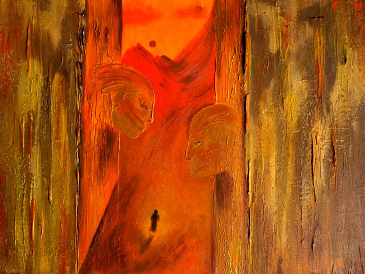 The guardians of the void Картина, 18x24 in