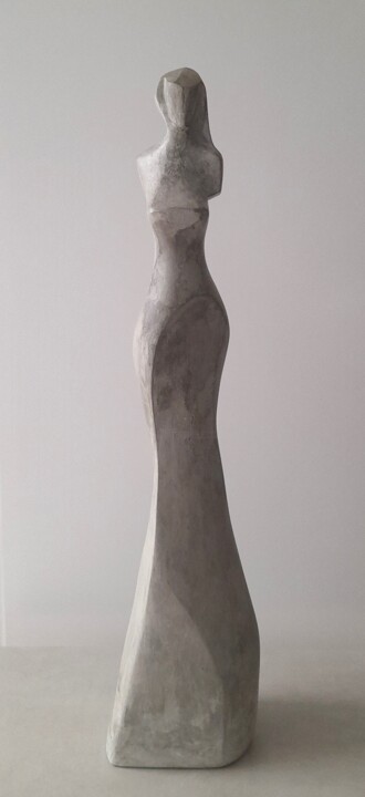 Gaia 雕塑, 38.2x9.1 in