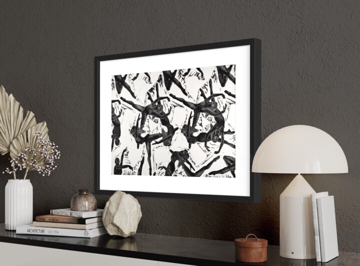 Work presented framed