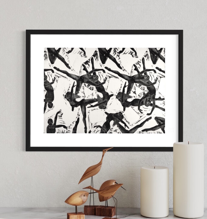 Work presented framed