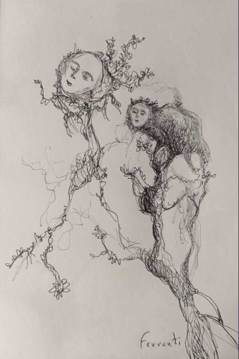 dessein de rêve 1 Resim, 8,1x5,3 in
