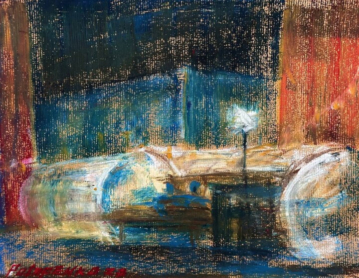 An Overnight Sanctuary 图画, 8.3x11.8 in