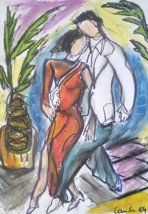 Tango14 图画, 16.5x11.7 in