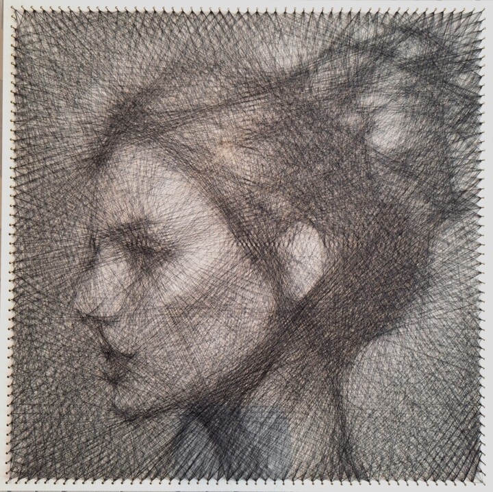 绘画,  19.7x19.7 in 