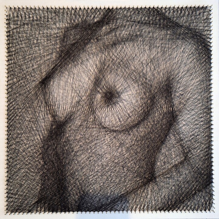 绘画,  19.7x19.7 in 