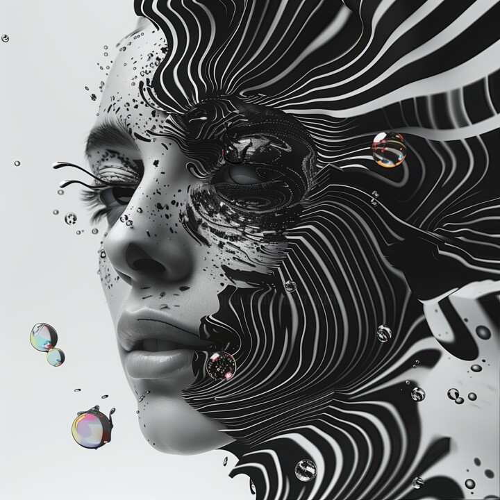 Arte digital titulada "absolution #3" por Virgil Quinn, Obra de arte original, Fotografía digital