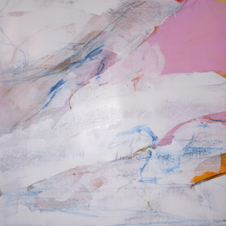 #169, 50x50cms, huile sur toile, 05-2024 绘画, 19.7x19.7 in