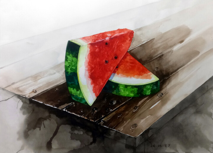 绘画,  15.4x21.3 in 