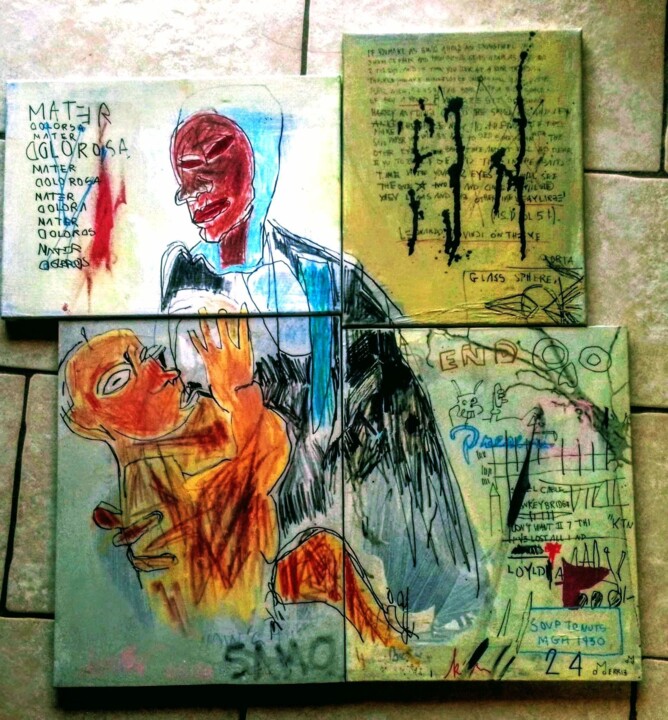 Mater dolorosa Tablo, 33,1x29,9 in