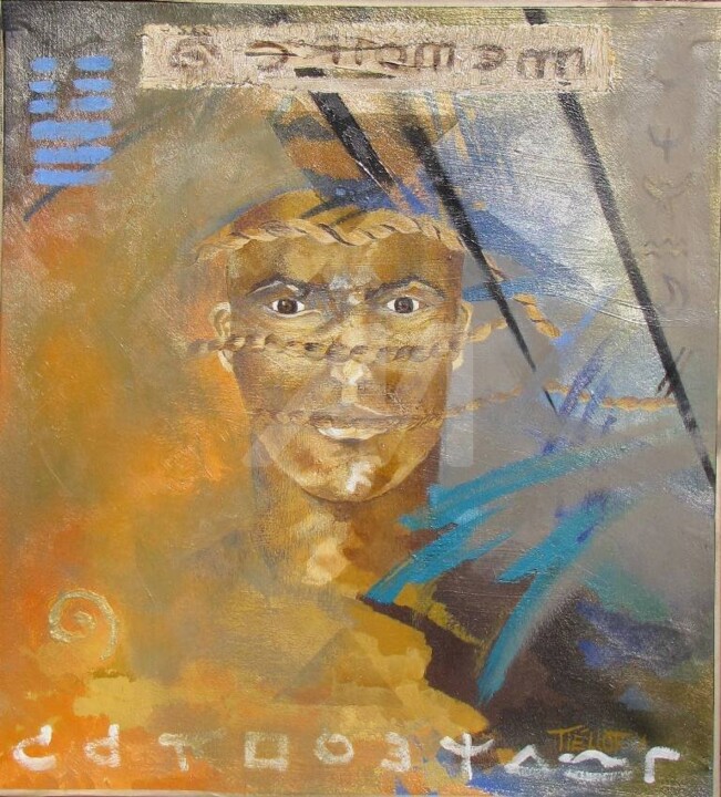 Censure 绘画, 22.1x19.7 in