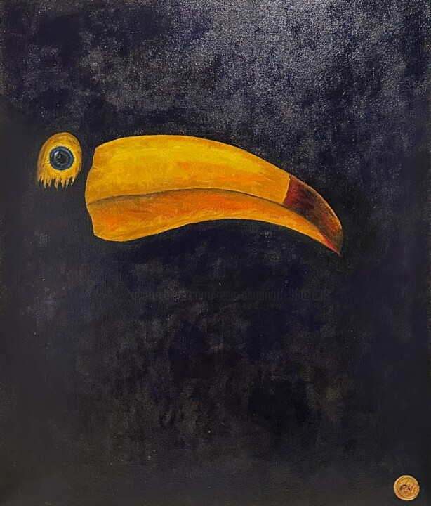Toucan 绘画, 24x20 in