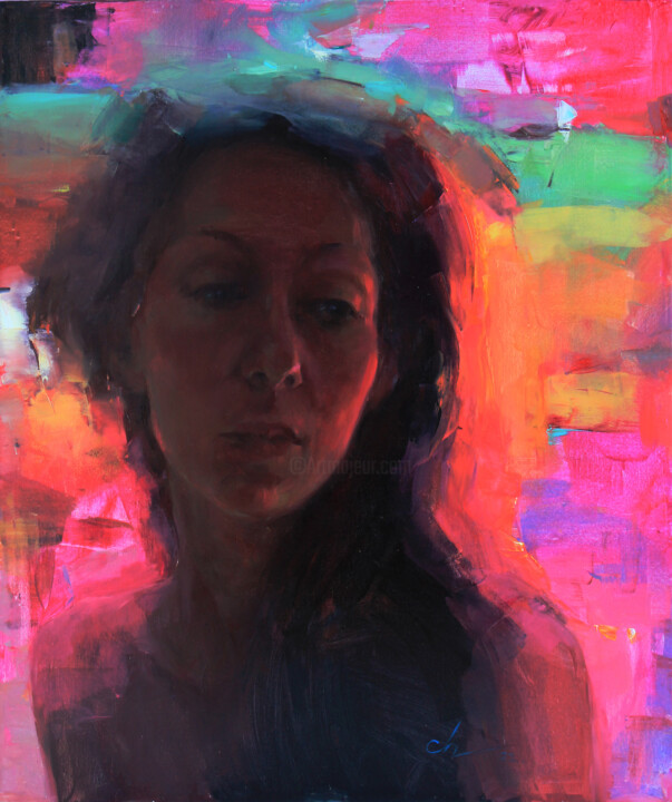 In the radiance 绘画, 37.4x31.5 in
