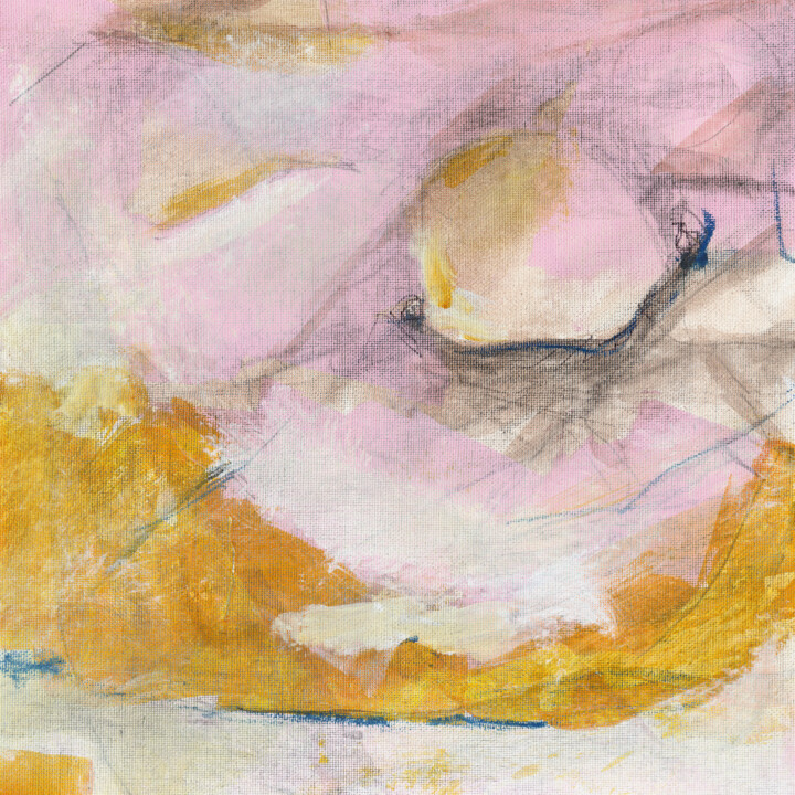 Painting titled "#167, 25x25cms, hui…" by Michel Debray, Original Artwork, Oil