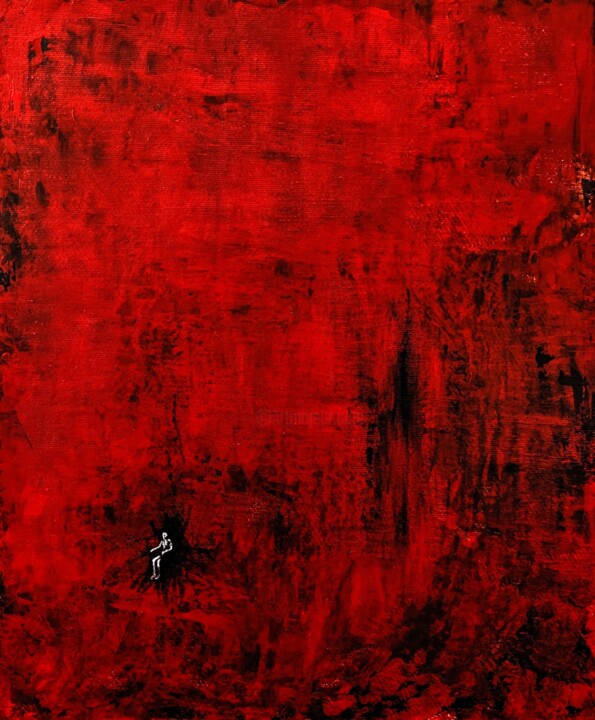 绘画 标题为“Hellish Harmony” 由Vaxo Lang, 原创艺术品, 丙烯