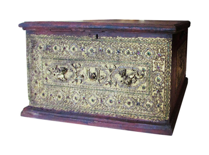 Rzeźba zatytułowany „ANTIQUE BURMESE CHE…” autorstwa Atthaporn Rosedis, Oryginalna praca, Drewno