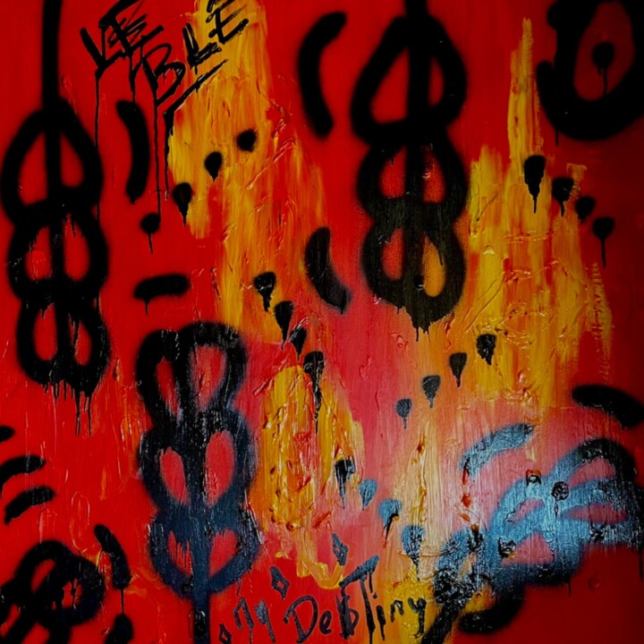 Flou 绘画, 39.4x39.4 in