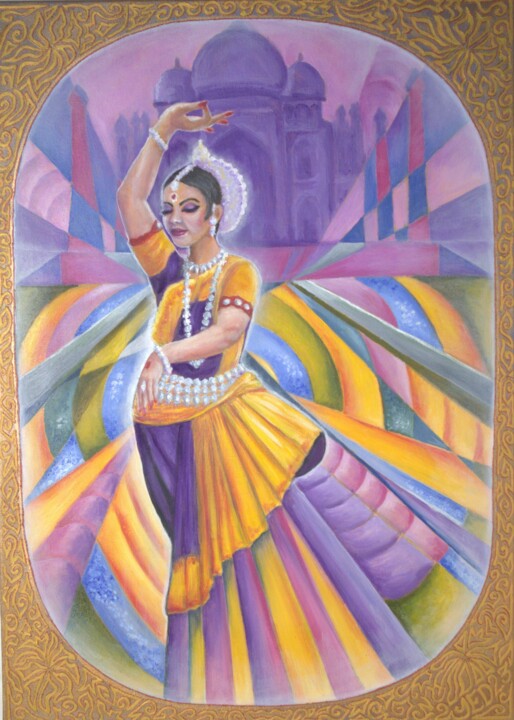 La danzatrice indiana 绘画, 27.6x19.7 in