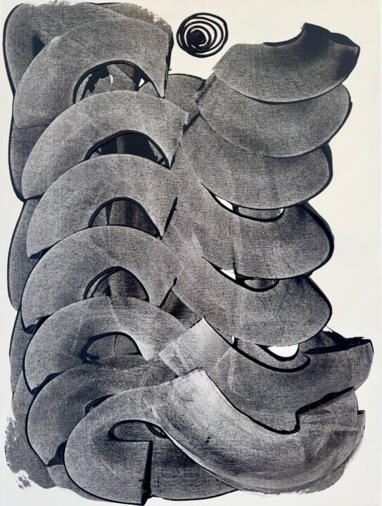 Peinture intitulée "Pulsions" par Luc Chaussé (Luc Adrien), Œuvre d'art originale, Acrylique Monté sur Châssis en bois