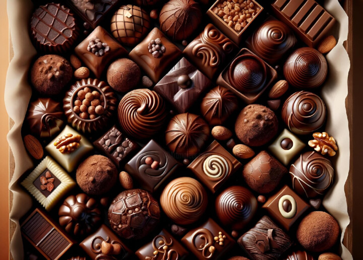 Exquisite Collection of Artisan Chocolates Digital Arts