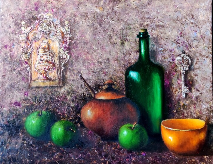 cook a pot 绘画, 19.7x23.6 in