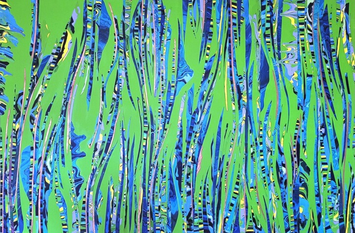 Painting titled "Sway 2" by Julee Latimer, Original Artwork, Acrylic