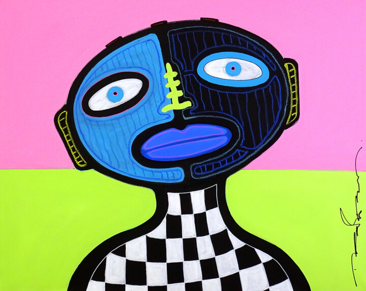 The Big Fat Boy Siempre Acqui 绘画, 31.5x39.4 in