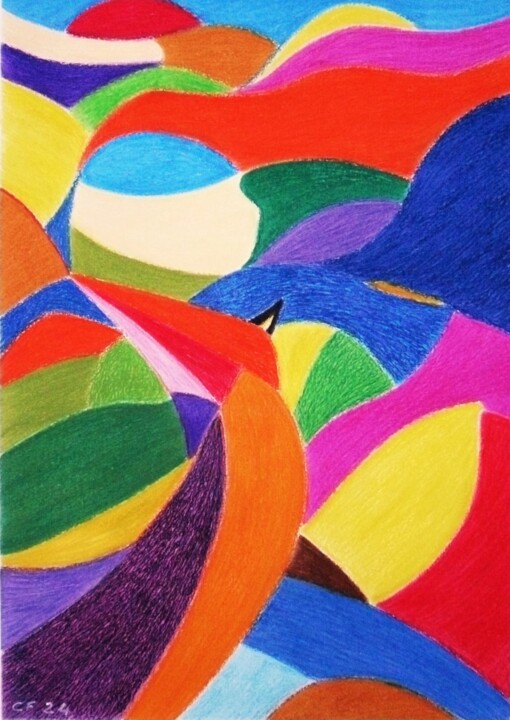 图画,  27.6x19.7 in 