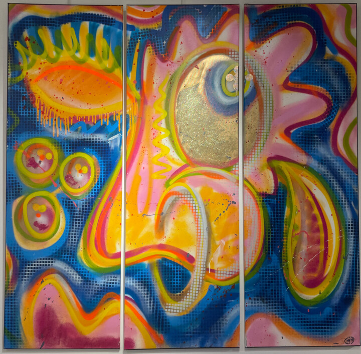 绘画,  47.2x47.2 in 