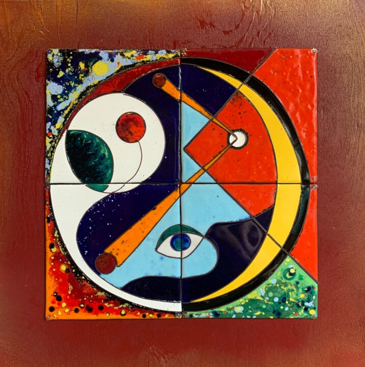 Инь-Янь - (горячая эмаль) Pittura
