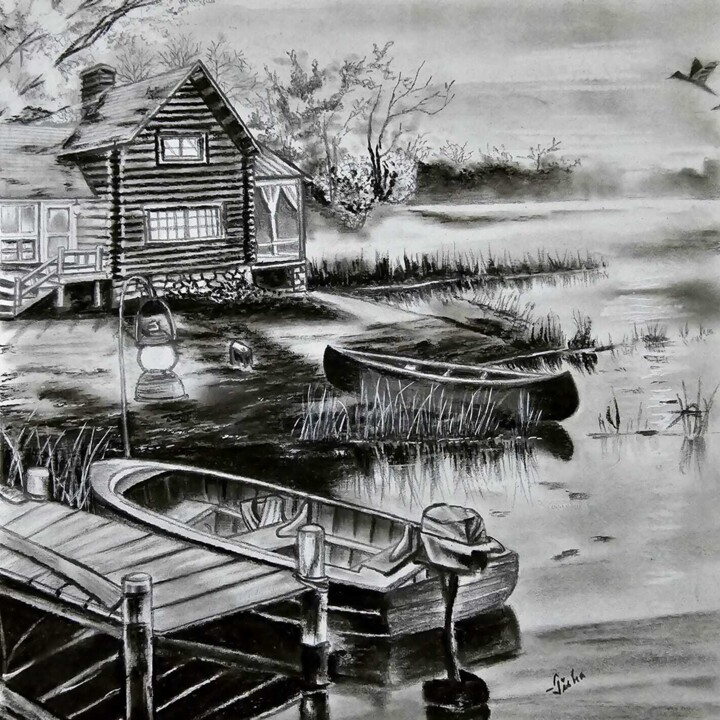 Artistic Villagio 그림, 3.9x3.5 in