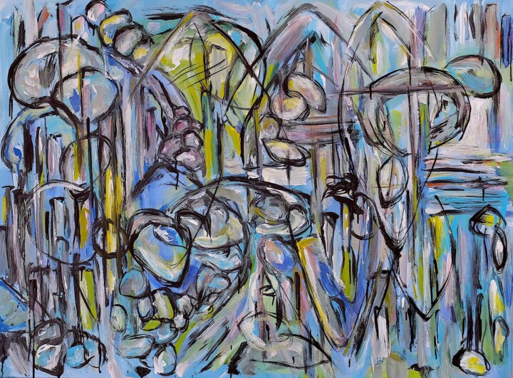 2024.17 绘画, 38.2x51.2 in