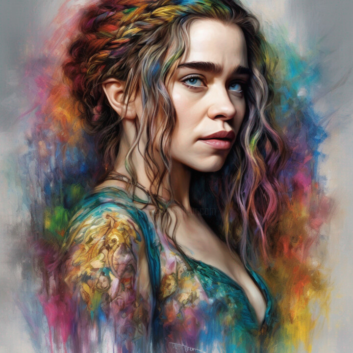 "ARTISTAS DEL SEPTIM…" başlıklı Dijital Sanat Juan Carlos Pignataro tarafından, Orijinal sanat, AI tarafından oluşturulan gö…