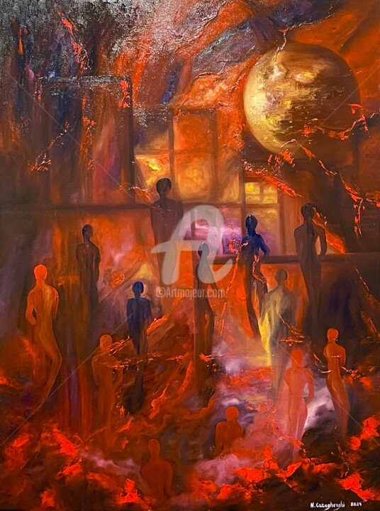 Il primo quarto 绘画, 31.5x23.6 in