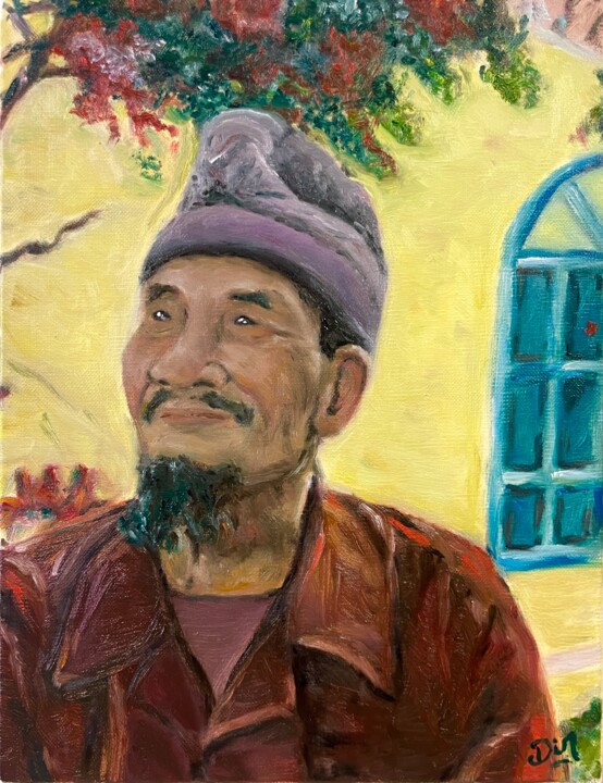绘画,  13.8x10.6 in 