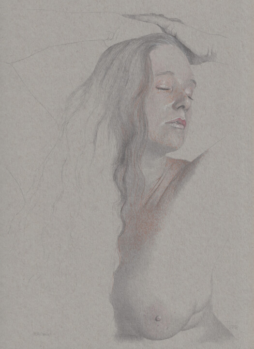 "Xania (17:54)" 图画, 11.9x8.6 in