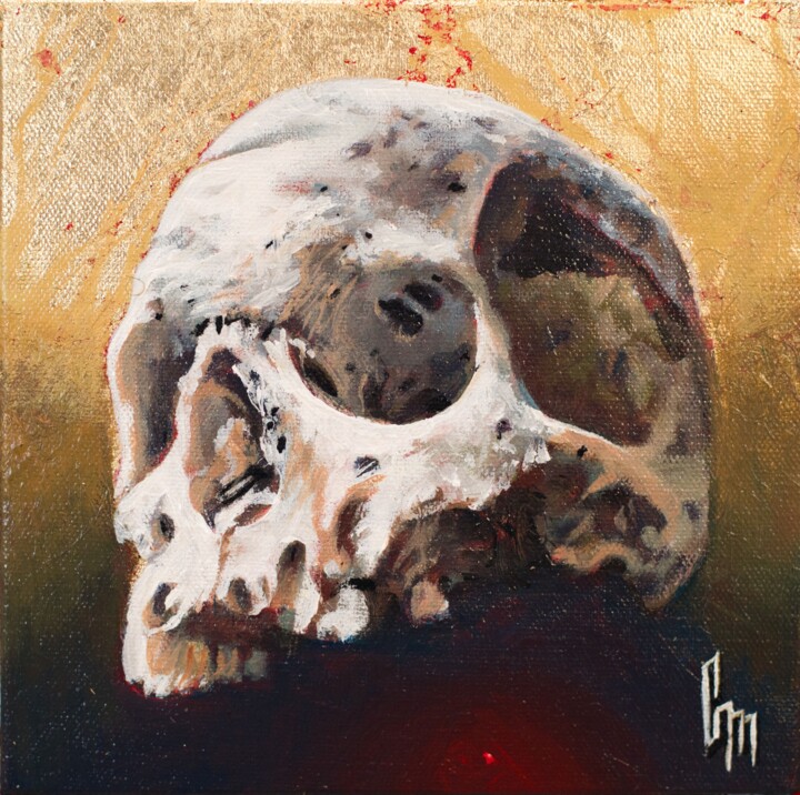 "Shine" 绘画, 7.9x7.9 in