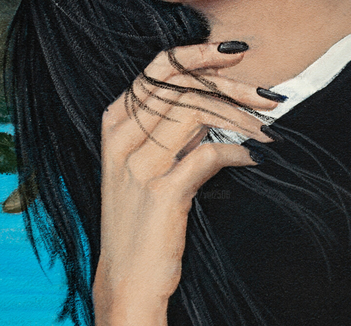 επιφάνεια ή υφή του έργου τέχνης