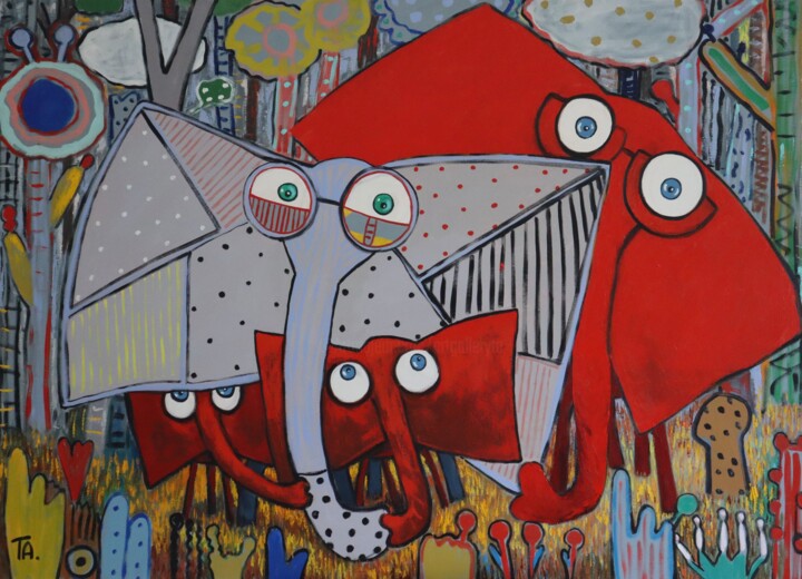 绘画,  51.2x70.9 in 