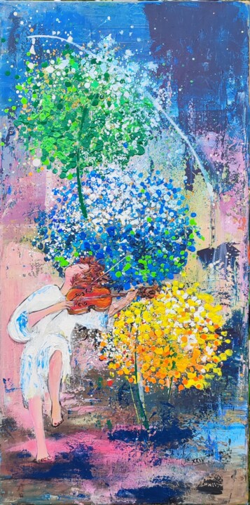 绘画,  31.5x15.8 in 