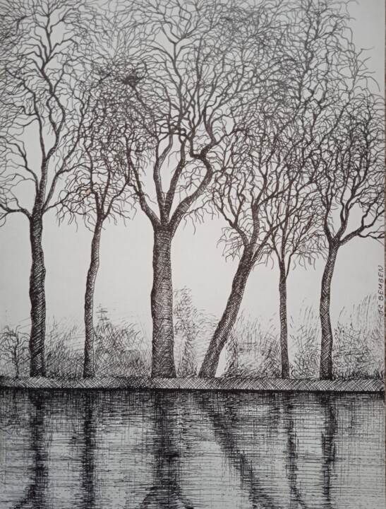 Drawing,  10.6x7.9 in 