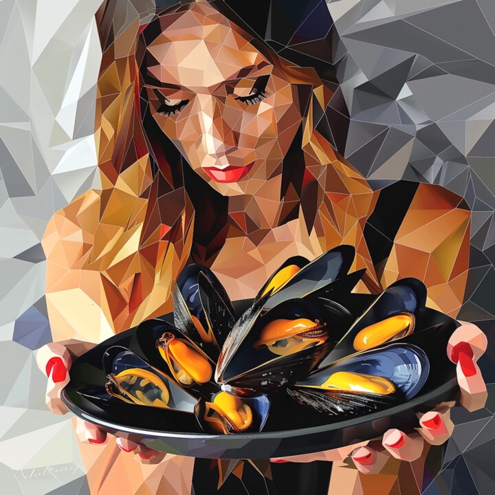 MUSSEL FAN 数字艺术