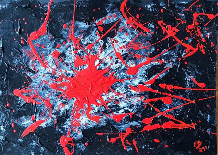 War 3 绘画, 11.4x16.5 in
