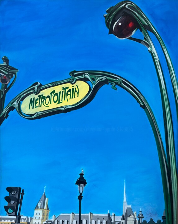Saint-Michel Tablo, 36,2x28,7 in