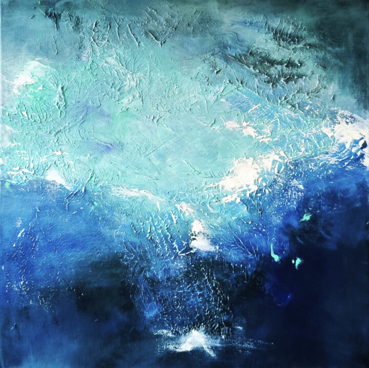 Painting titled "Unknown Stories" by Alina Axane, Original Artwork, Acrylic