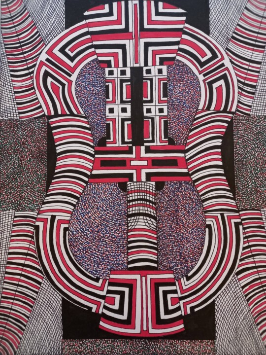 绘画,  19.7x16.5 in 