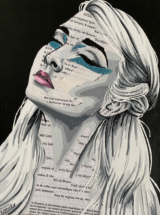 Charlie Collages, 9.5x7.1 in
