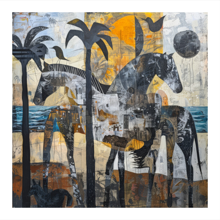绘画,  39.4x39.4 in 